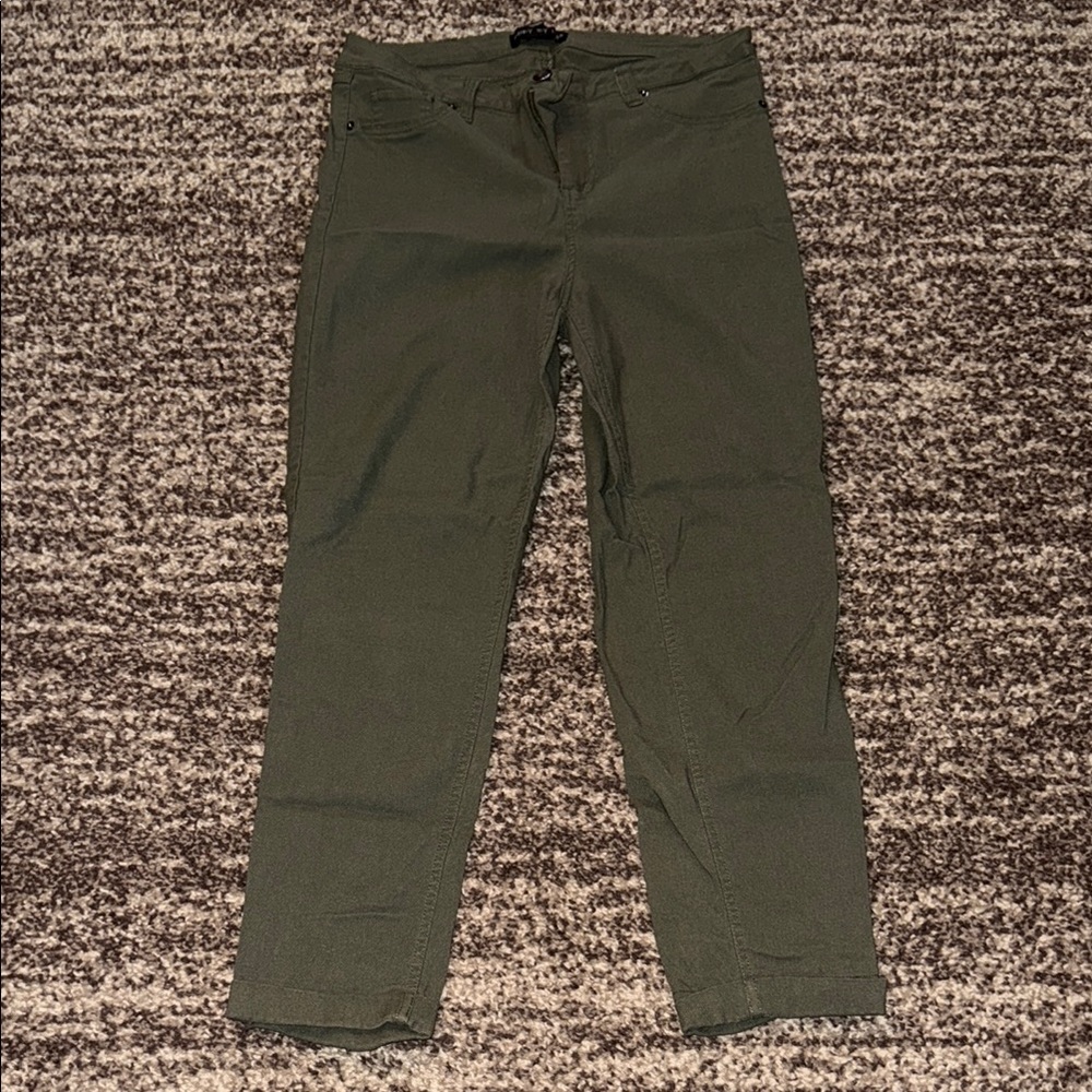 Women's Green Jeans